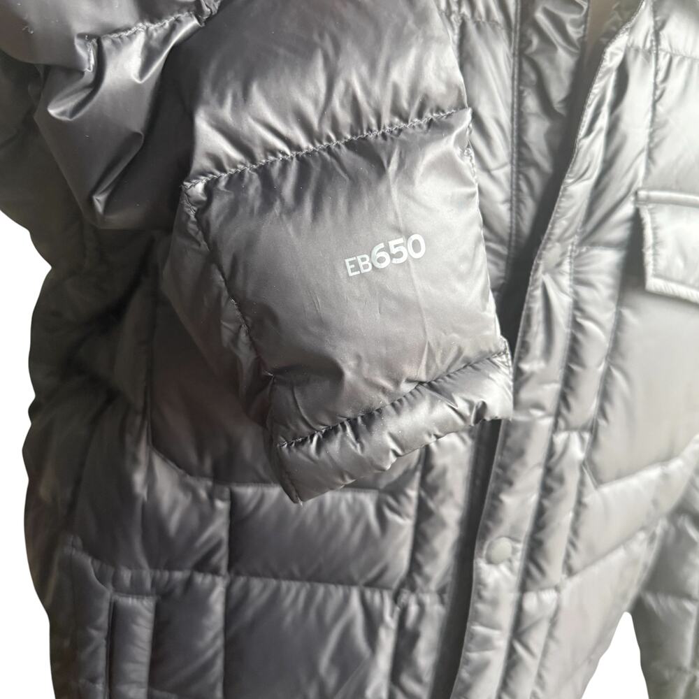 Eddie Bauer Cirrus Lite Shirt Jacket Men’s L Black Down Lightweight Quilted NWT - Picture 3 of 8